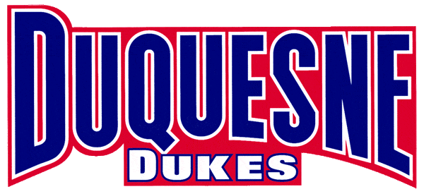 Duquesne Dukes 1999-2006 Primary Logo vinyl decal